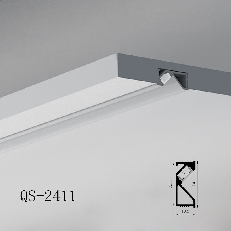 Recessed LED Light Diffuser For 7mm Narrow LED Strip Recessed LED Light Diffuser For 7mm Narrow LED Strip